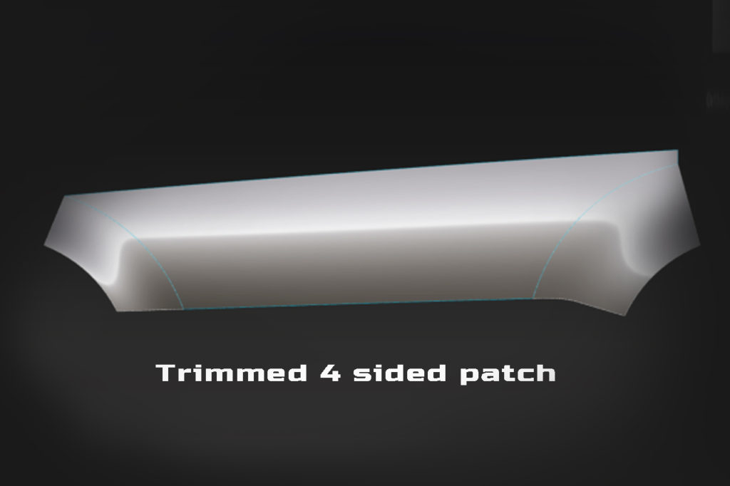 3D Model Anything (Trimming 4 Sided Surface)