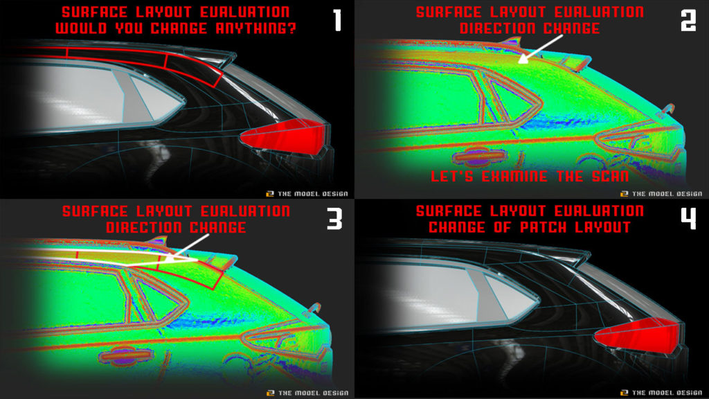 Surface Layout Evaluation Alias Automotive