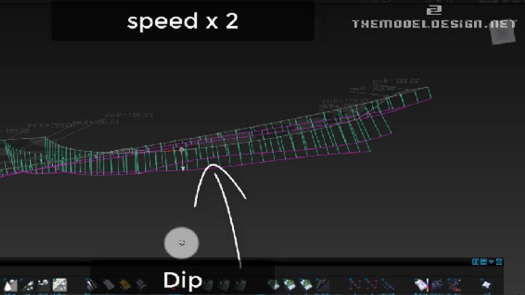 Visible Geometry Dip